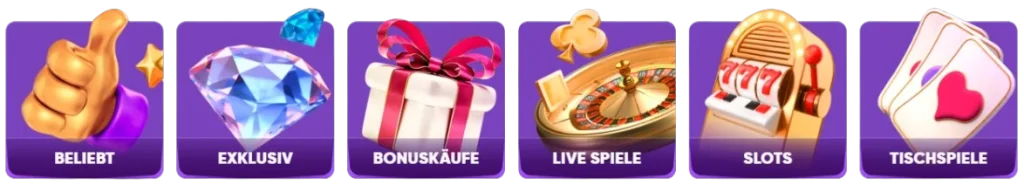 King Maker Art von Spielen Auswahl